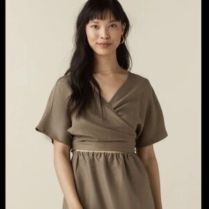 Vetta The Convertible Wrap olive Dress Woman’s XL